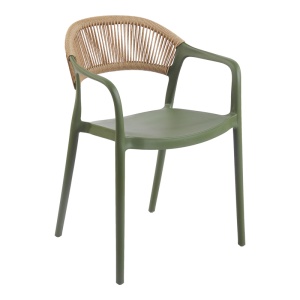 Scaun de Gradina Ankara, verde masliniu, 54x55.5x77 cm