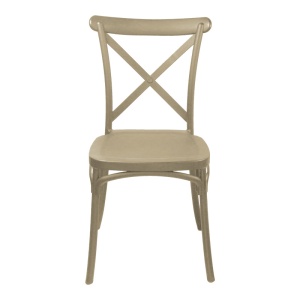 Scaun de Gradina Crossie, maro, 38x46.5x82 cm - Img 5