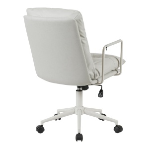 Scaun directorial Kreno, gri, 56x67x89-97 cm - Img 3
