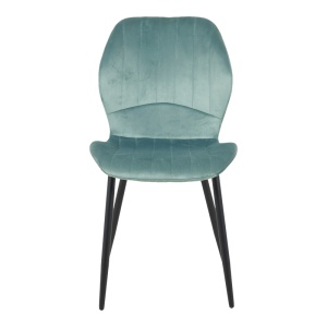Scaun Jelour, verde fistic/negru, 46.5x60x84 cm - Img 4