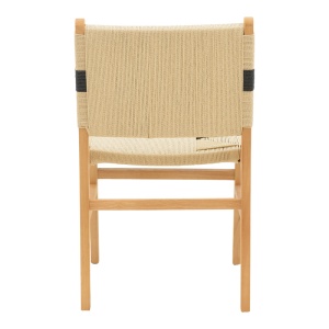Scaun Julien, natural/negru, 61x54x85 cm - Img 5