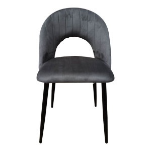 Scaun Lovingo, antracit/negru, 50x47x85.5 cm - Img 4