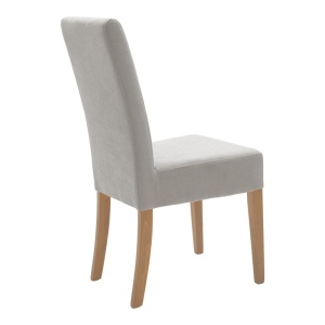 Scaun Model Ditta, Gri/Stejar sonoma, 44x56x96 cm - Img 2