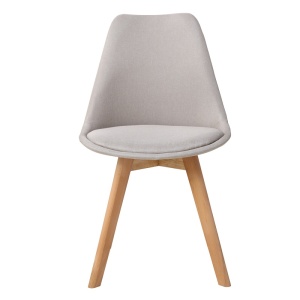Scaun Model Gaston, Bej/Natur, 48x55x83 cm - Img 4