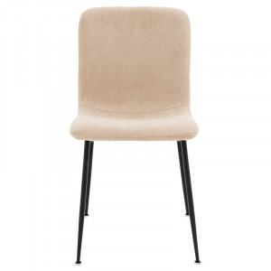 Scaun Model Gratify, Ecru/Negru, 44x58x81 cm - Img 4