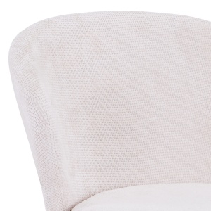 Scaun Model Karg, Alb/Negru, 57x62x80 cm - Img 5