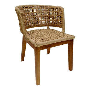 Scaun Model Milou, Natur, 59x65x73 cm