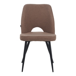 Scaun Model Renish, Cappuccino/Negru, 49x67x91 cm - Img 4