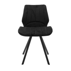 Scaun Model Sabia, Negru, 46x55x80 cm - Img 3
