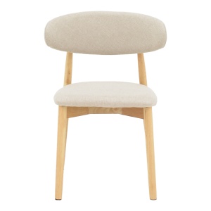 Scaun Model Ubene, Natur/Bej, 46x58x79 cm - Img 4