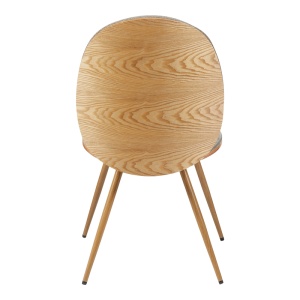 Scaun Nerezy, bej/maro, 57.5x48x88 cm - Img 5