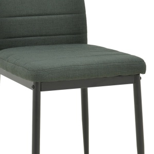 Scaun Parker, antracit/negru, 39.5x48x95 cm - Img 6