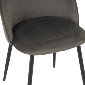 Scaun Perch, negru/antracit, 50x43x82 cm - Img 6