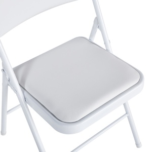 Scaun pliabil Niro, alb, 46x46x79 cm - Img 6