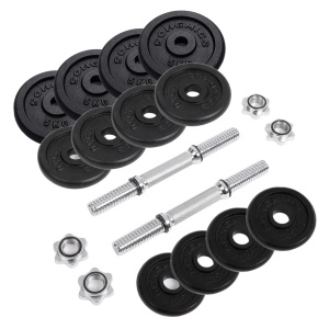 Set 2 gantere Songmics Negru 35x21.3x21.3 - Img 3
