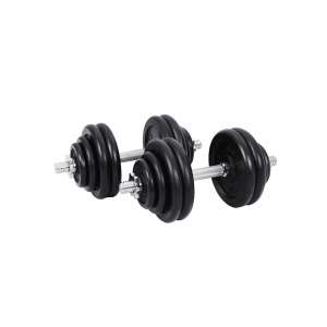 Set 2 gantere Songmics Negru 45x21.3x21.3 cm - Img 2