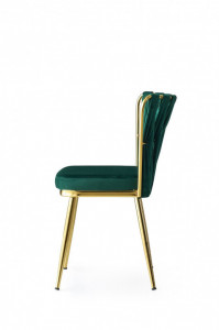Set 2 scaune Model Belt, Verde, 43x43x82 cm - Img 3