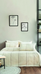 Set Cuvertura Pique Model Ruby Beige - Img 1