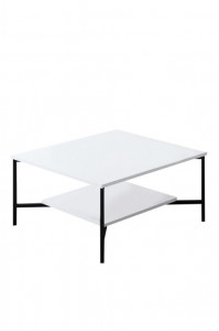 Set de mobilier pentru living Black, Alb- Negru - Img 4
