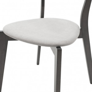 Set Masa si Scaune Benson-Toto 7 Piese Gri Rustic 150x90x75 cm - Img 6