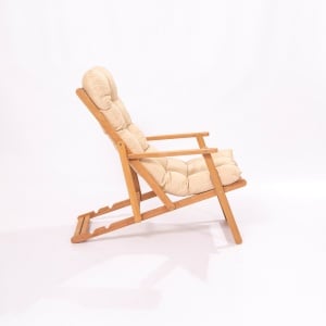 Set masă și scaune de grădină, 3 bucati My007 Maro 66x110x48 cm - Img 2