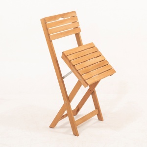 Set masa si scaune de gradina (3 piese) My001A Crem 50x72x50 cm - Img 4