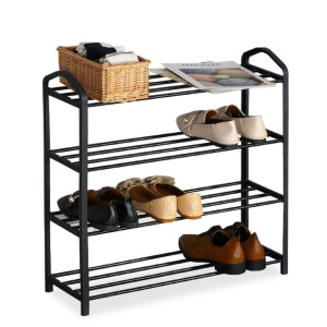Suport pantofi Model Moses, Negru, 62x20x62 cm