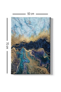 Tablou Kanvas Multicolor 50x70x3 cm - Img 3