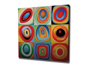 Tablou KC263 Multicolor 45x45 cm - Img 3
