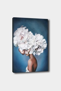 Tablou Senartium festivant Multicolor 50x70x3 cm - Img 2