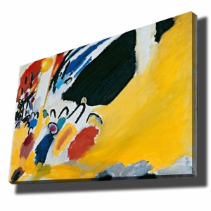 Tablou Waterlily Bouquet Multicolor 70x100 cm - Img 2