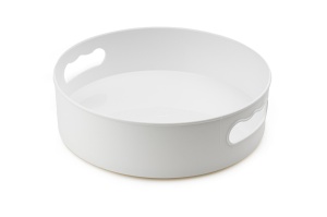 Tavă Donen Alb 22x22x7 cm - Img 2