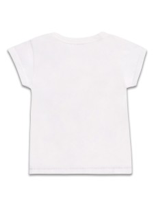 Tricou alb cu maneca scurta - Img 4