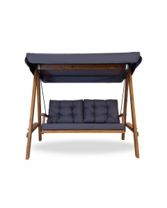 Balansoar dublu Pera 2000 Antracit 200x110x180 cm - Img 12