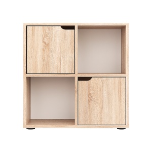 Bibliotecă Bookel, stejar sonoma, 59.6x27.5x60.4 cm - Img 3
