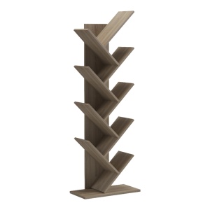 Bibliotecă Fyllo, stejar sonoma, 50x25x141.5 cm