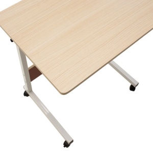 Birou ajustabil Pako World, model Piper, 60x69-90x40 cm, Stejar/AlB - Img 6