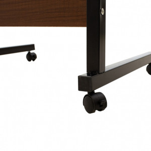 Birou ajustabil Pako World, model Piper, 60x69-90x40 cm, Stejar inchis/Negru - Img 7