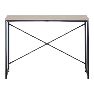 Birou Bailon, stejar/negru, 100x40x70 cm - Img 3