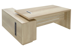 Birou executiv Minimal pe colt dreapta 200x170x75cm - Img 4