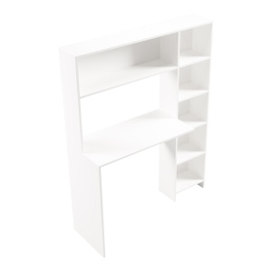 Birou Janson, alb, 113.2x40x141.8 cm - Img 5