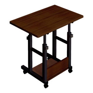Birou mobil Model Stolu, Stejar inchis, 80x40x68 cm