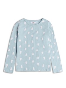 Bluza Bleu cu Inimioare - Img 1