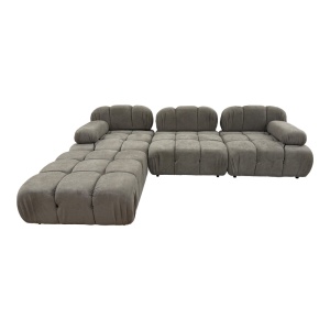 Canapea 3 Locuri Hypnotic I, grey beige, 294x196x76 cm - Img 3
