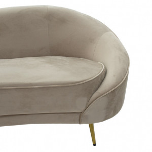 Canapea Amora 3 Locuri Bej 180x81x77 cm - Img 3