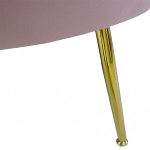 Canapea Daimon 2 Locuri Pink 134x70x77 cm - Img 6