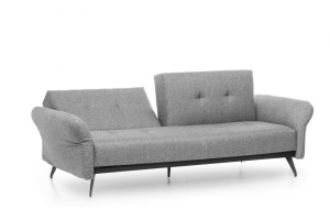 Canapea Extensibila, 3 Locuri Ron Sofabed Gri - Img 11