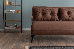 Canapea extensibilă cu 2 locuri Sando Maro deschis 175x133x41 cm - Img 5