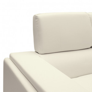 Canapea Shea 2 Locuri Ivory 158x80x87 cm - Img 4
