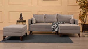 Coltar Extensibil Bella Cream - Img 1